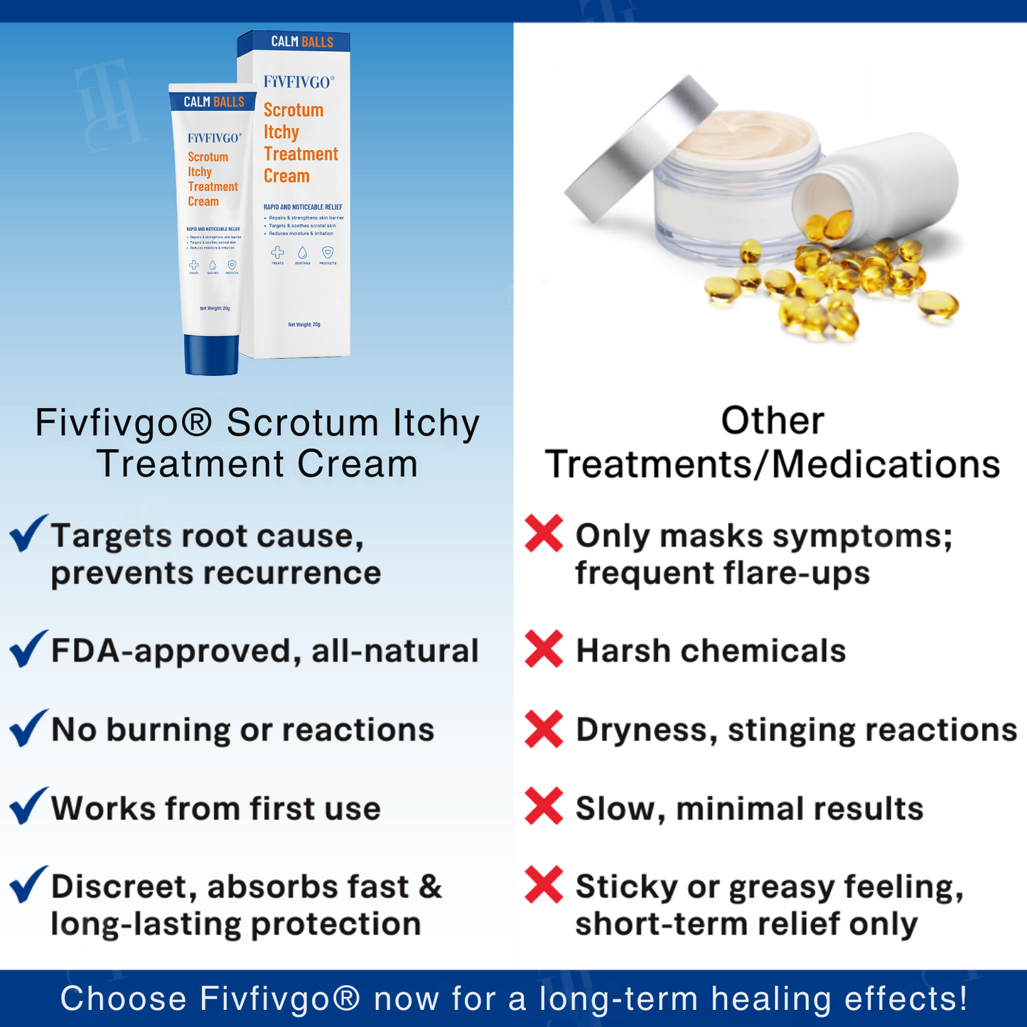 Scrotum Itchy Treatment Cream