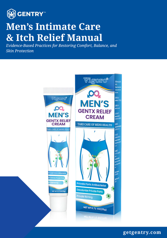 Men’s Intimate Care & Itch Relief Manual Ebook